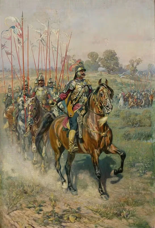 Процессия гусар by Вацлав Павлишак — digital art print download