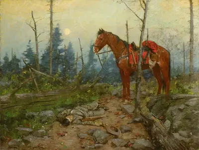 Верный до смерти (Тапс) by Уильям Гилберт Гол, 1907-1909 — digital art print download