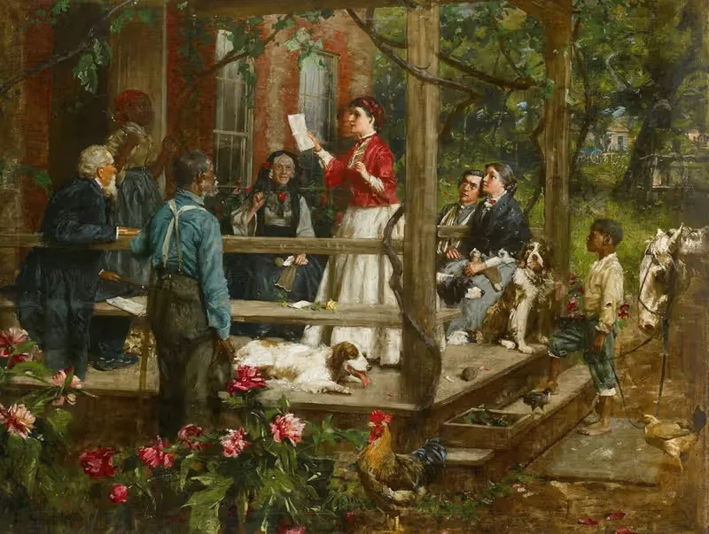 Вести с фронта (Письмо) by Уильям Гилберт Гол, 1907 — digital art print download