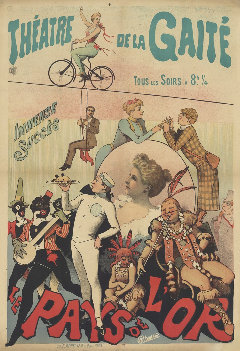 Théâtre de la Gaité. Le Pays de l'or — Alfred Choubrac