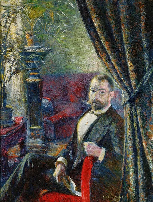 Portrait of a man — Władysław Podkowiński