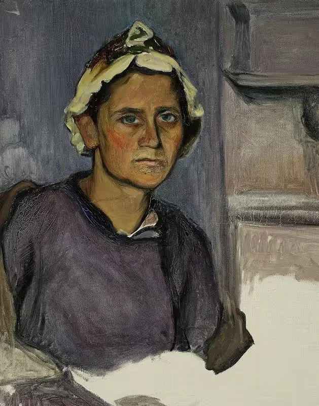 Portrait of Magdalena — Władysław Ślewiński