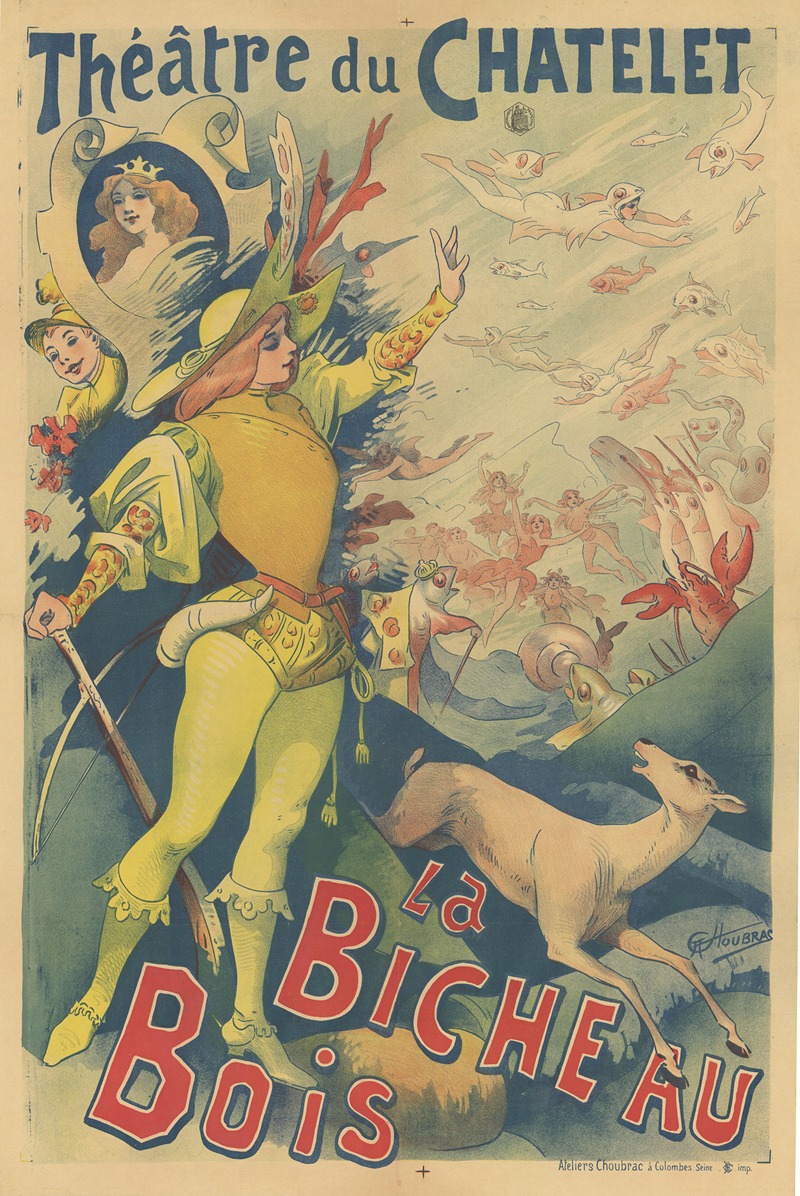 Théatre du Chatelet. La Biche aux bois — Alfred Choubrac