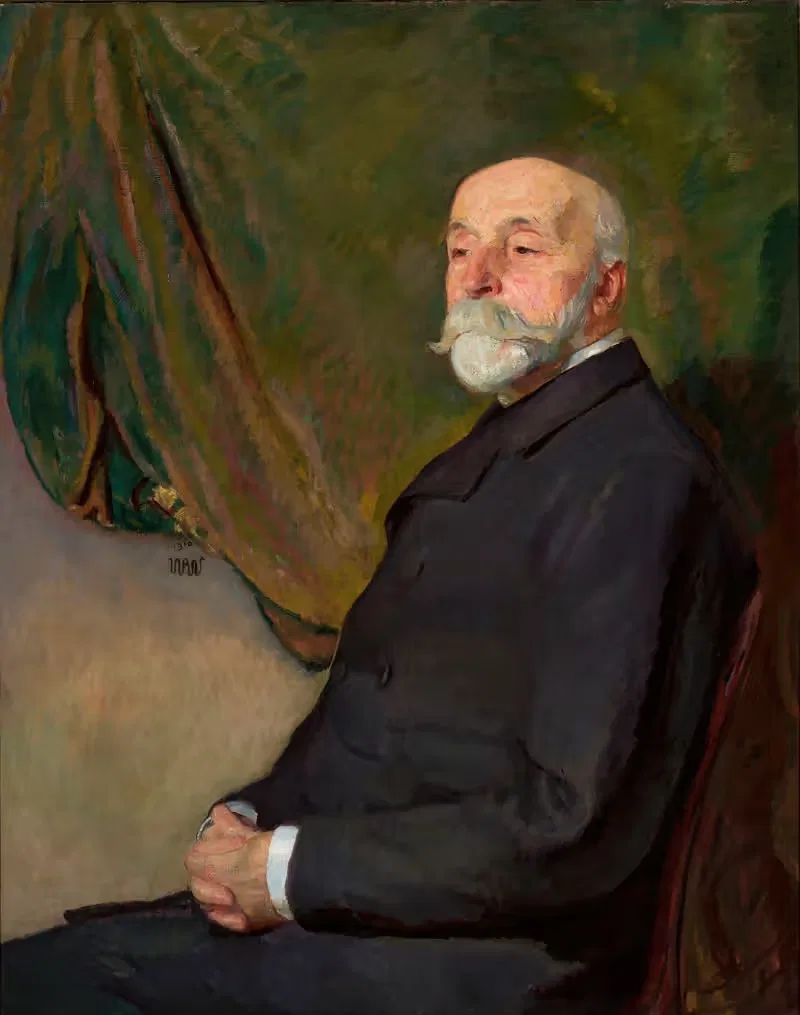 Portait of August Iwański — Wojciech Weiss