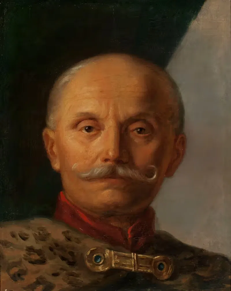 Portrait of a man — Zofia Szymanowska-Lenartowicz