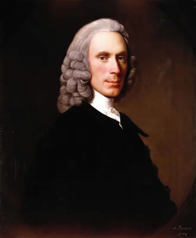 Portrait of John Reid — Allan Ramsay
