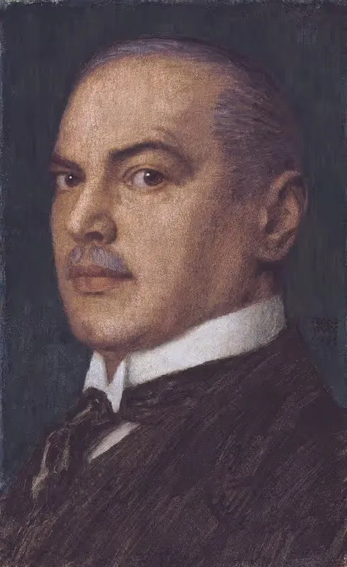 Автопортрет by Франц фон Стук, 1923 — digital art print download