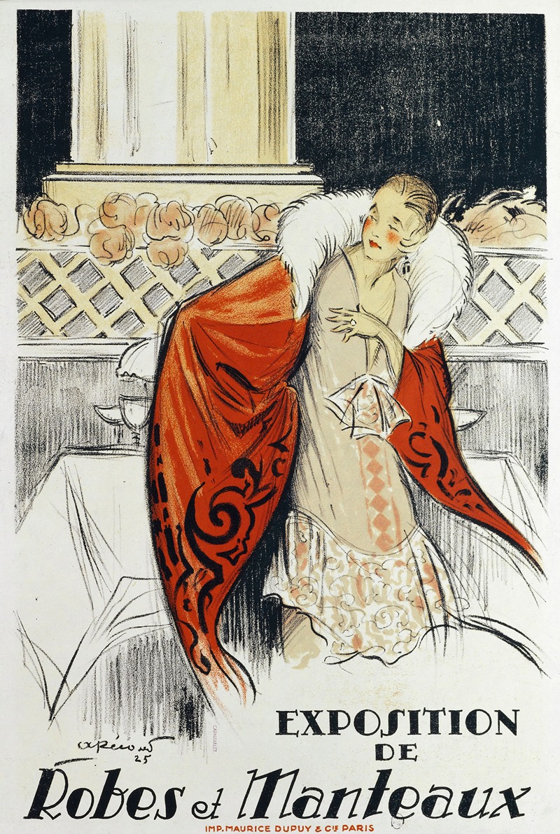 Exposition De Robes Et Manteaux by Андре Пекуд, 1925 — digital art print download