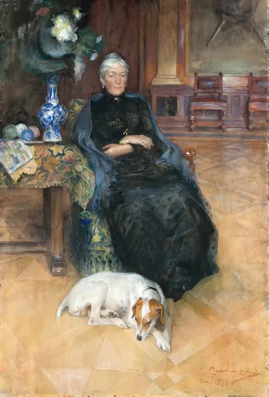 Göthilda Fürstenberg by Carl Larsson, 1891 — digital art print download