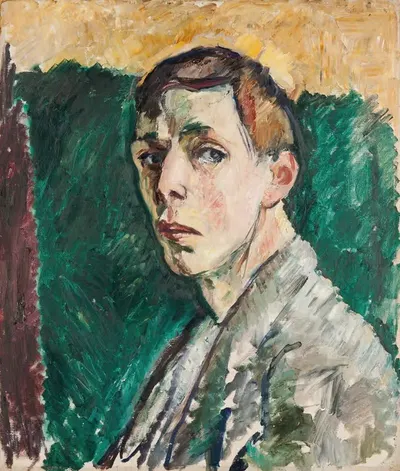 Self Portrait by Gösta Sandels, 1915 — digital art print download