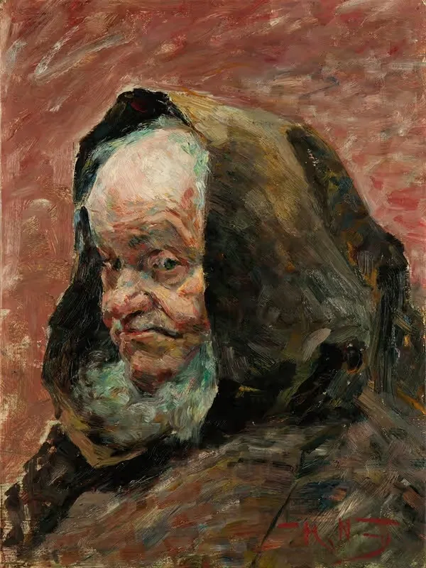 Голова старика, эскиз by Герман Норрман — digital art print download