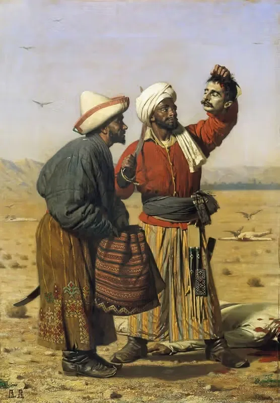 After a success by Vasily Vereshchagin, 1868 — digital art print download