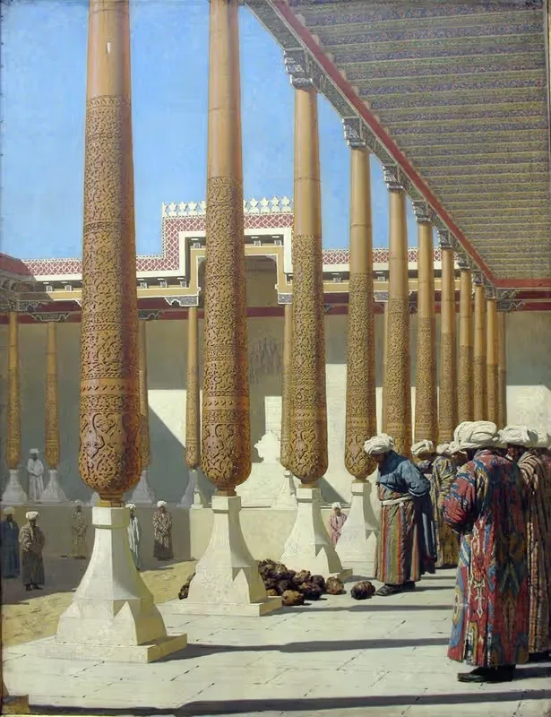 Presentation of the trophies — Vasily Vereshchagin