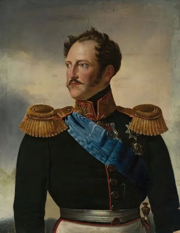 Portrait of Tsar Nicholas I — Anonymous
