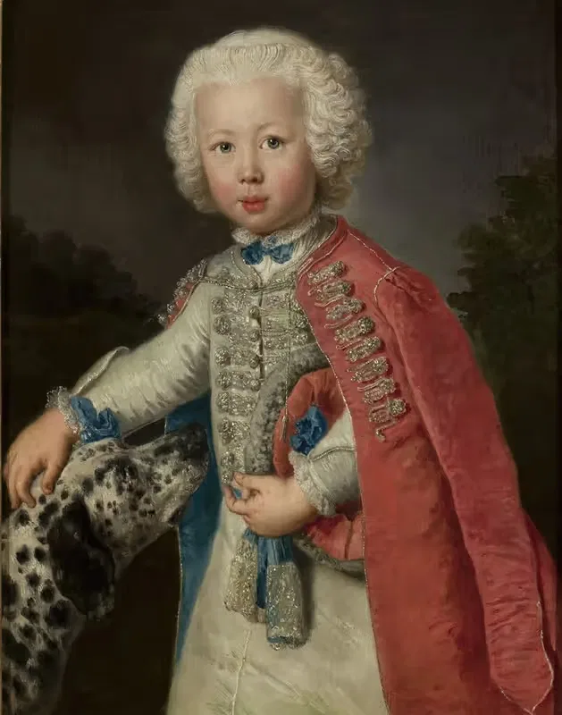 Portrait of a boy — Antoine Pesne