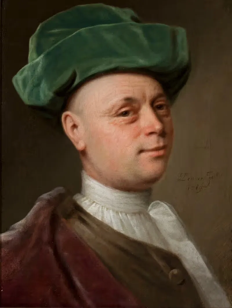 Portrait of a man — Balthasar Denner