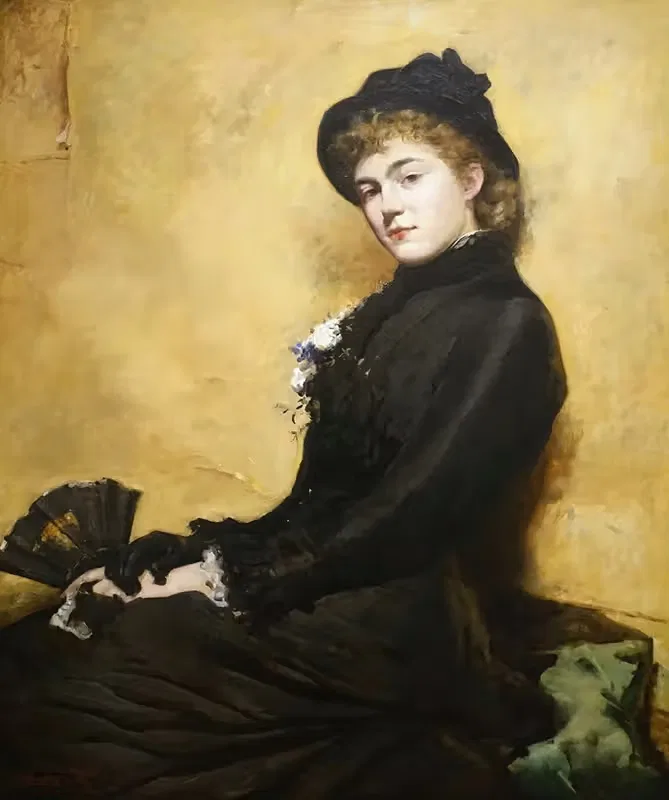 Miss H. (Agnes Huntington) — Douglas Volk