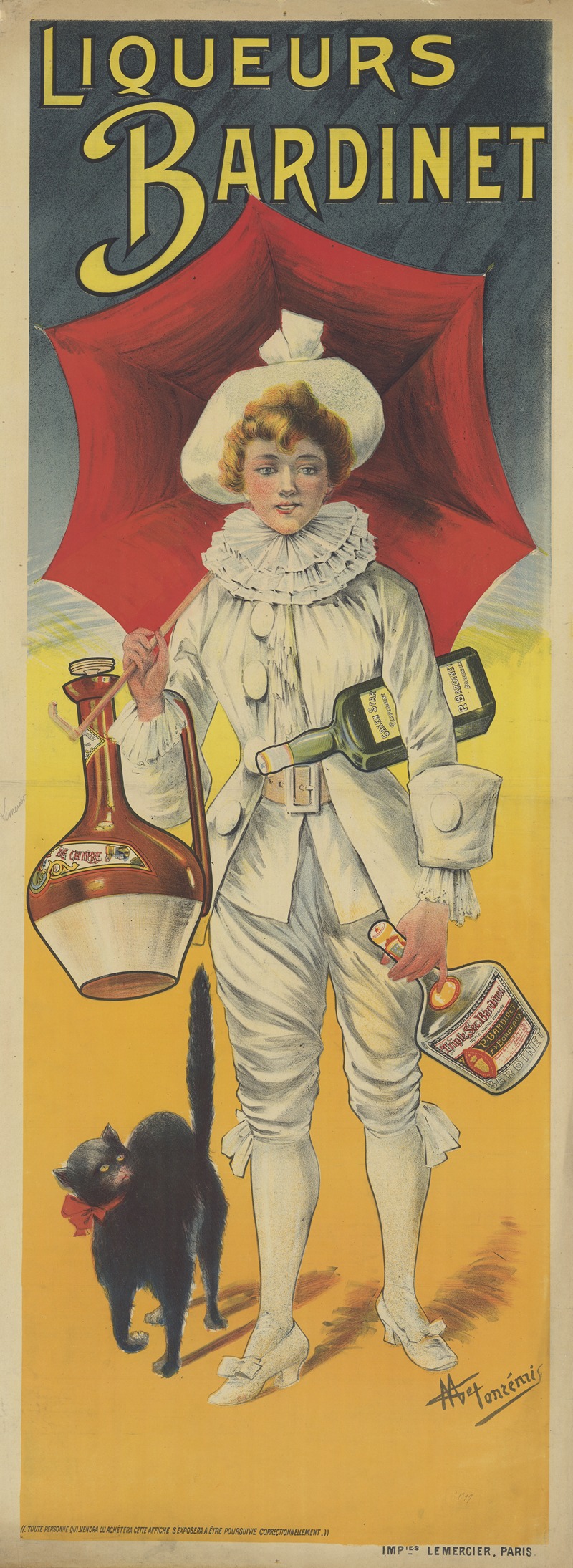 Liqueurs Bardinet by Аноним, 1890-1900 — digital art print download