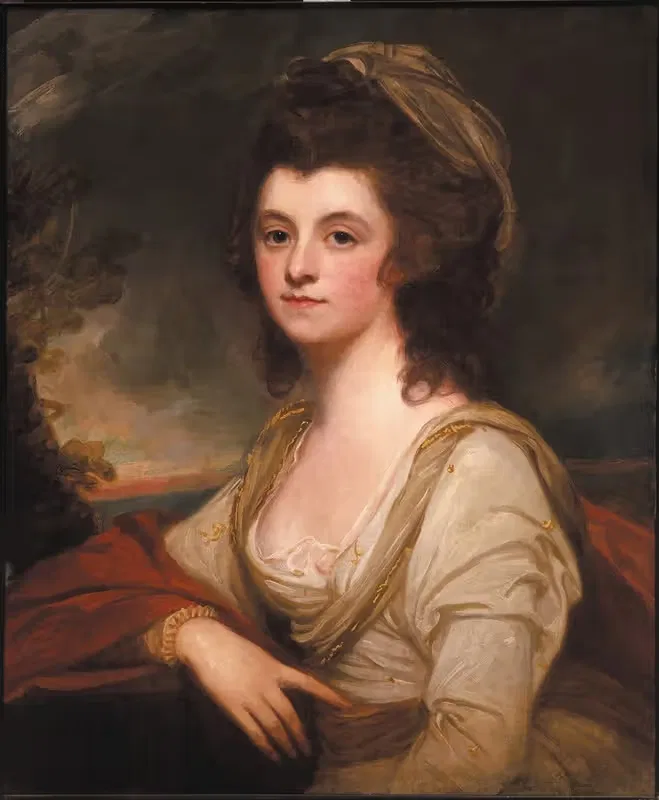 Portrait of Lady Bentinck — George Romney