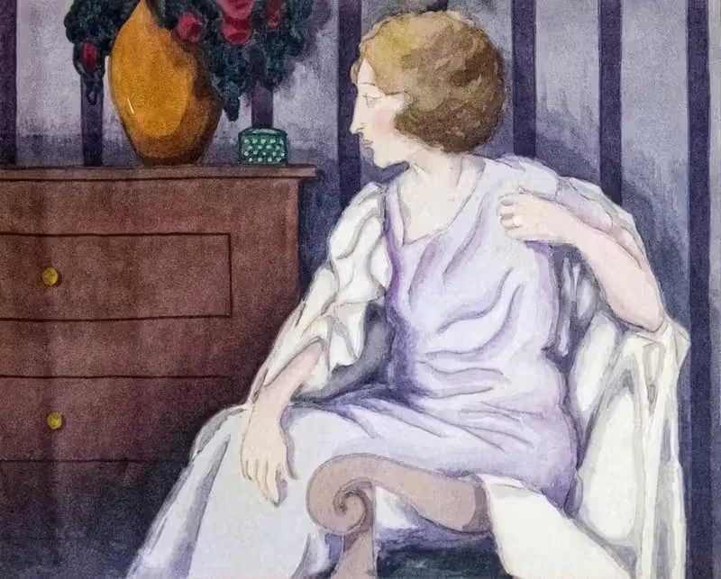 Luce in an interior — Georges Gaudion