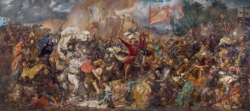 Битва при Грюнвальде by Ян Матейко, 1878 — digital art print download