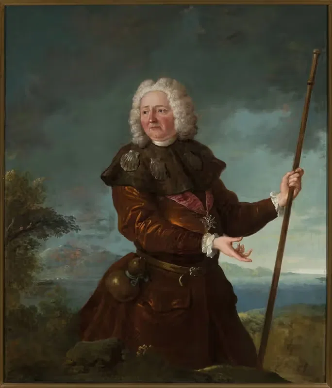 Portrait of a pilgrim — Jean-Baptiste Oudry