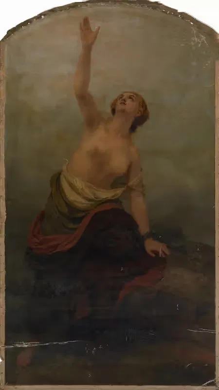Плененная душа by Иоганнес Адам Симон Эрте́ль, 1855 — digital art print download