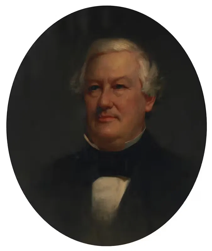 Portrait of Millard Fillmore — Lars Gustaf Sellstedt