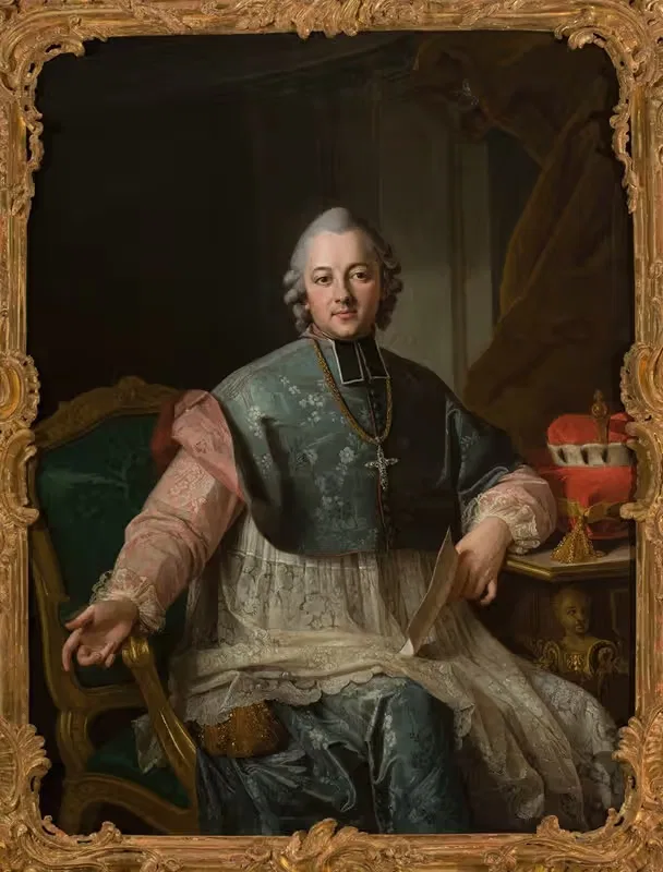 Portrait of Ignacy Krasicki — Per Krafft the Elder