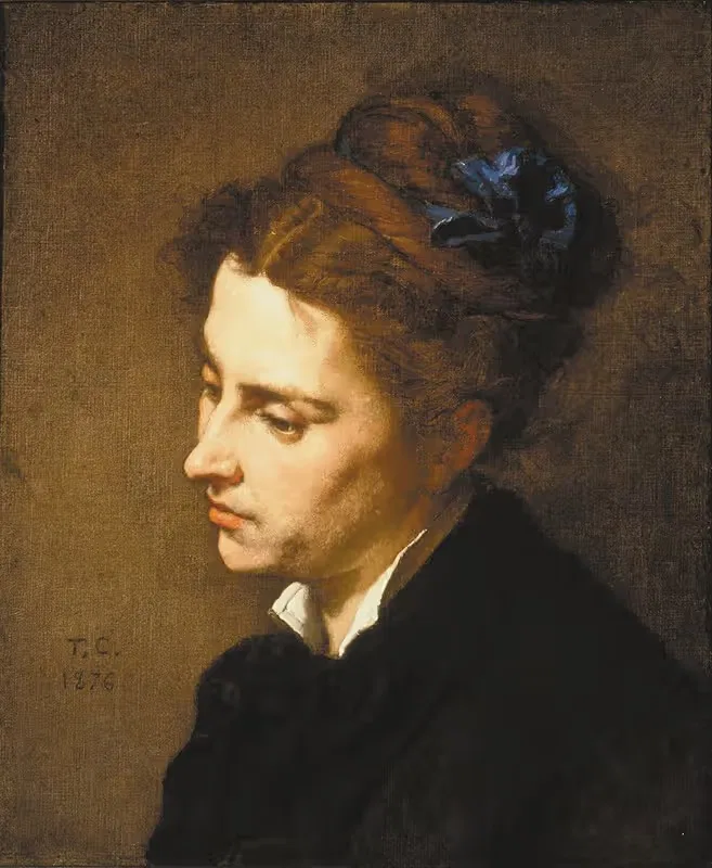Head of a Woman — Thomas Couture