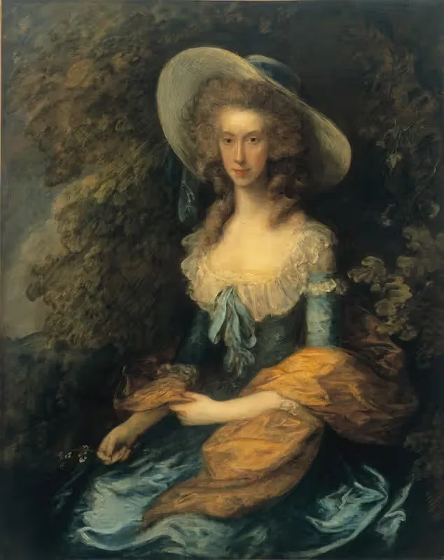 Portrait of Miss Evans — Thomas Gainsborough