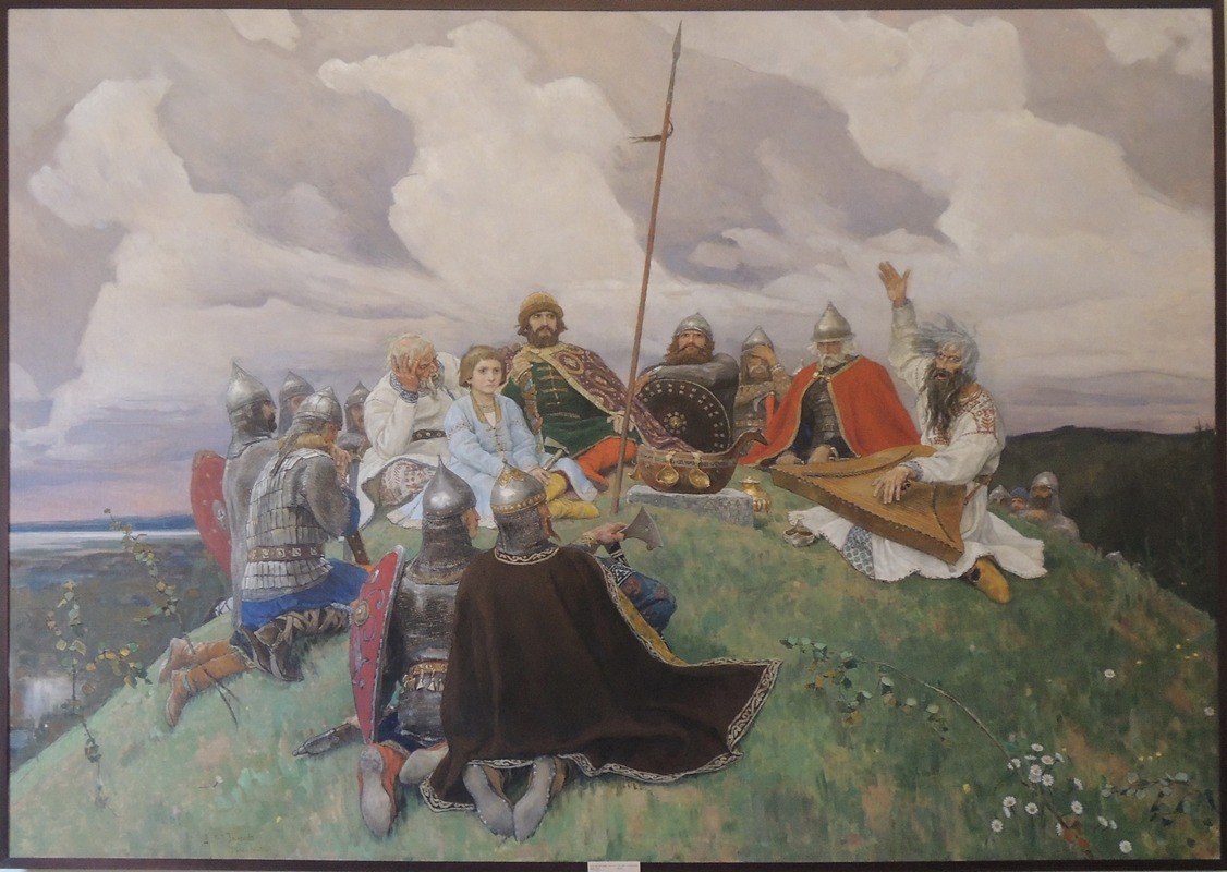 Баян by Виктор Михайлович Васнецов, 1910 — digital art print download