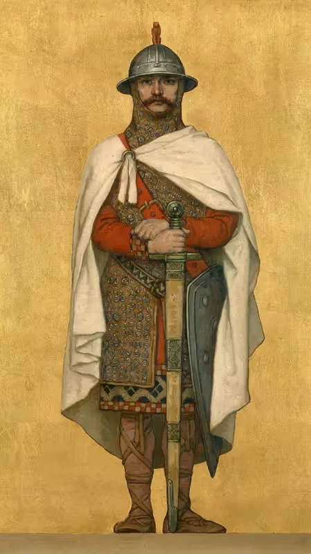 Болдуин I Константинопольский by Альбрехт де Вриендт, 1889 — digital art print download