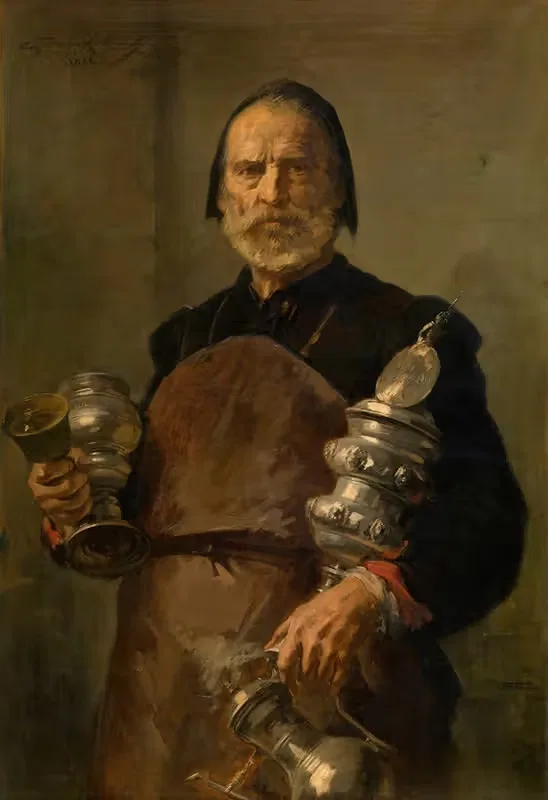 Латунщик XVII века by Александар Маркельбах, 1884 — digital art print download