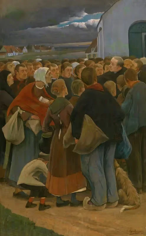 Прощание by Эжен Лаерманс, 1896 — digital art print download