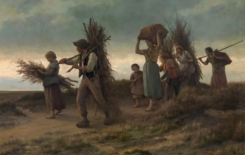 A Kempen Lumberjacks Family — Frans Van Kuyck