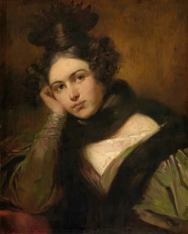 Jeanne Bertrand by Gustaf Wappers, 1828 — digital art print download