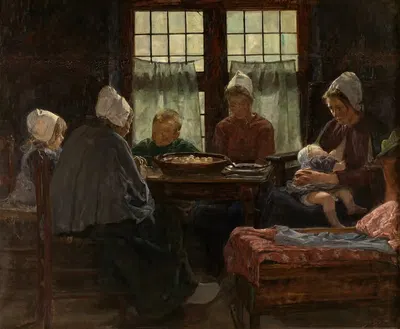 Дети моря by Ян Хендрик Лютен, 1898 — digital art print download