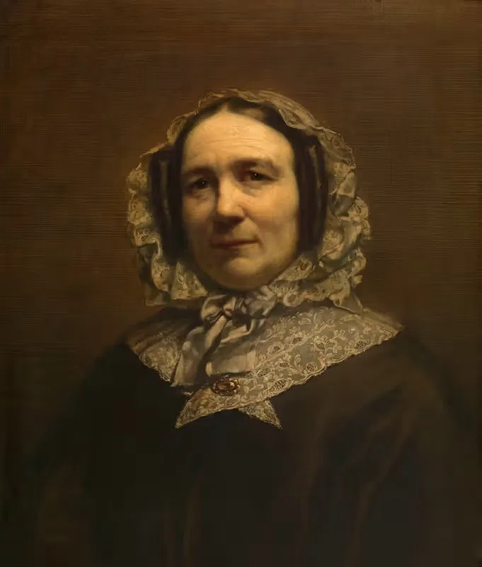 Madame LeDelier by Jozef Van Lerius, 1854 — digital art print download