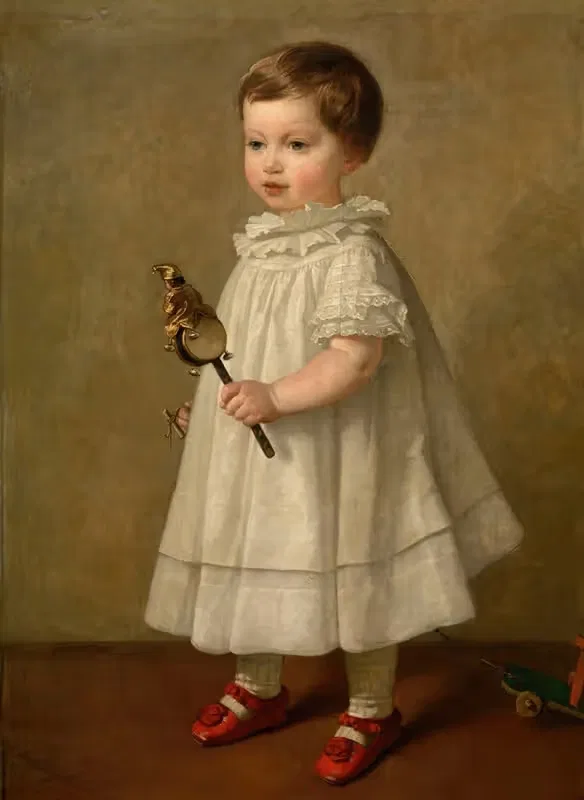 Maria Leys, the Artist's Daughter — Joseph Lies