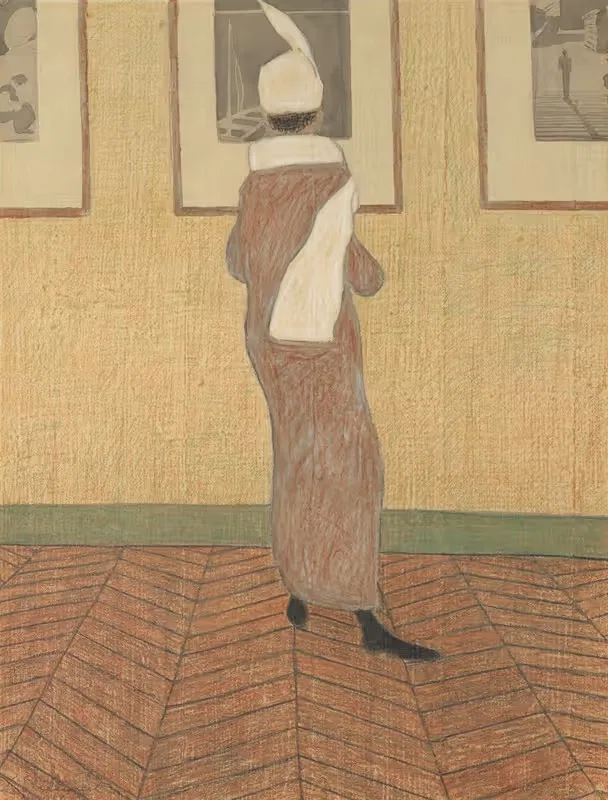 Дама на выставке by Леон Спиллиарт, 1912 — digital art print download