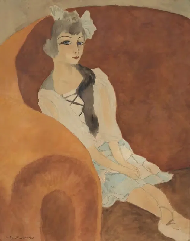 Поп в кресле by Леон Спиллиарт, 1933 — digital art print download