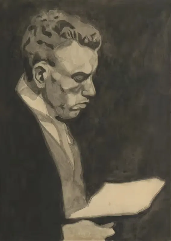 Портрет моего брата by Леон Спиллиарт, 1907 — digital art print download