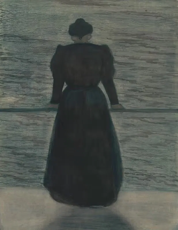 Woman by the Sea — Léon Spilliaert