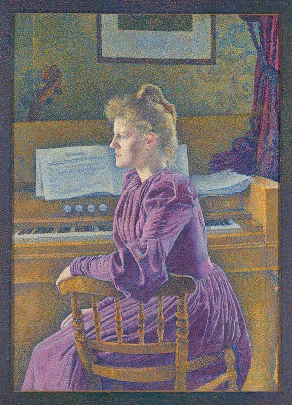 Maria Sèthe, the Future Mrs. Henry Van de Velde — Theo van Rysselberghe