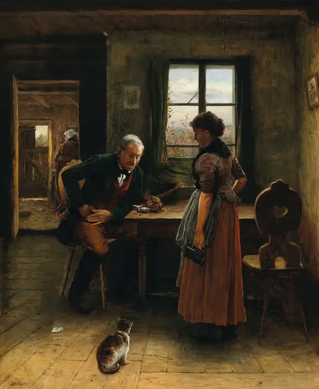 Der letzte Groschen by Václav Brožík — digital art print download