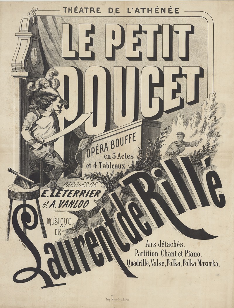 Théatre de l'Athénée. Le Petit Poucet — Émile Delay