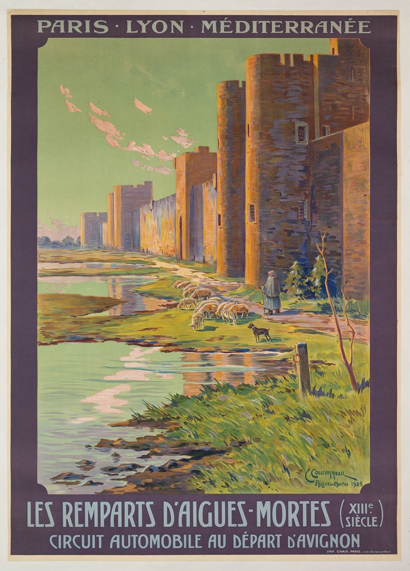 Les Remparts d'Aigues-Mortes — Ernest Couronneau