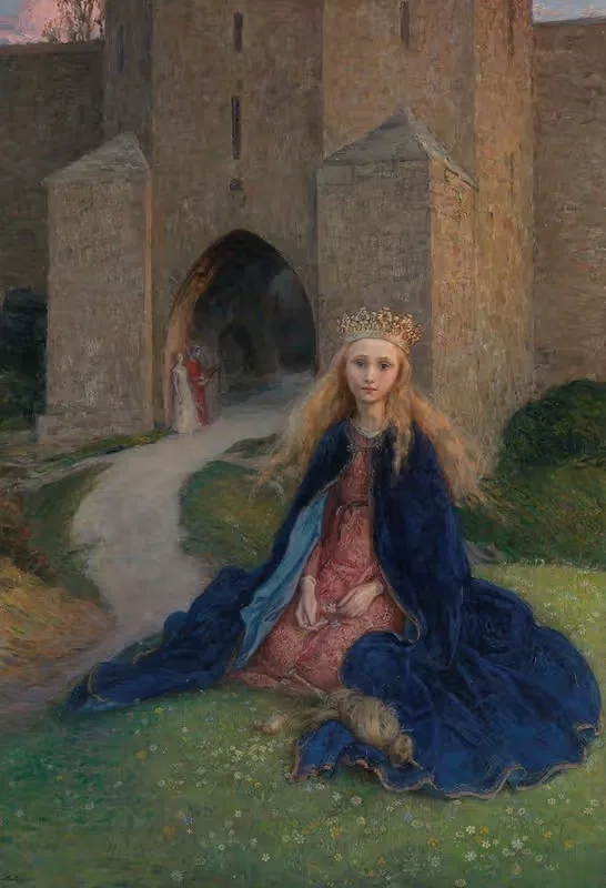 Принцесса by Ханна Хирш-Паули, 1896 — digital art print download