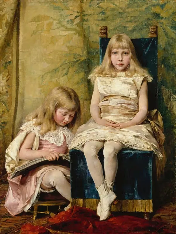 Hildegard and Alfhild Tamm — Hildegard Thorell